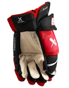 Guanti da hockey Bauer Vapor 3X PRO Black/Red Senior