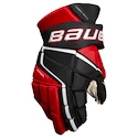 Guanti da hockey Bauer Vapor 3X PRO Black/Red Senior