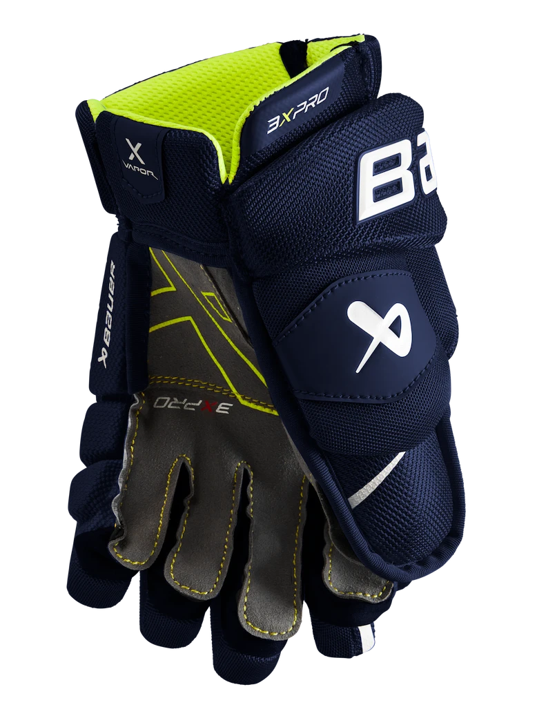 Guanti da hockey Bauer Vapor 3X PRO Navy Junior