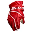 Guanti da hockey Bauer Vapor 3X PRO Red Senior