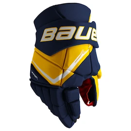 Guanti da hockey Bauer Vapor FLY40 Navy/Gold Intermediate