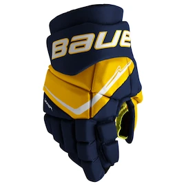 Guanti da hockey Bauer Vapor FLY40 Navy/Gold Junior