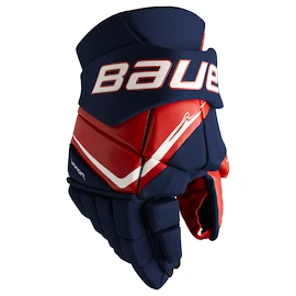 Guanti da hockey Bauer Vapor FLY40 Navy/Red/White Intermediate