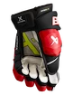 Guanti da hockey Bauer Vapor Hyperlite Black/Red Junior