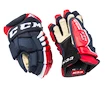 Guanti da hockey CCM JetSpeed FT4 Pro Navy/Red/White Junior