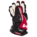 Guanti da hockey CCM JetSpeed FT6 Black/Red/White Senior