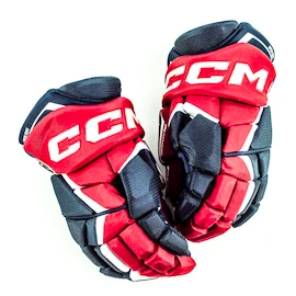 Guanti da hockey CCM JetSpeed FT6 Navy/Red/White Senior