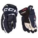 Guanti da hockey CCM JetSpeed FT6 Navy/White Senior