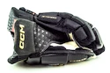 Guanti da hockey CCM JetSpeed FT6 Pro Black/Sunflower Senior