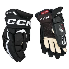 Guanti da hockey CCM JetSpeed FT6 Pro Black/White Junior