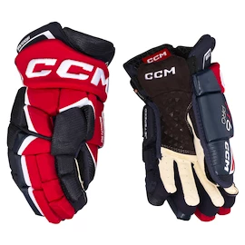 Guanti da hockey CCM JetSpeed FT6 Pro Navy/Red/White Senior