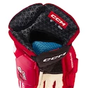 Guanti da hockey CCM JetSpeed FT6 Pro Red/White Junior