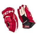 Guanti da hockey CCM JetSpeed FT6 Red/White Senior