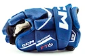 Guanti da hockey CCM JetSpeed FT6 Royal/White Senior