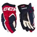 Guanti da hockey CCM JetSpeed FT680 Navy/Red/White Senior