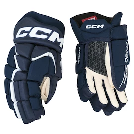 Guanti da hockey CCM JetSpeed FT680 Navy/White Junior