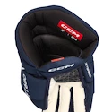 Guanti da hockey CCM JetSpeed FT680 Navy/White Senior