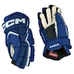 Guanti da hockey CCM JetSpeed FT680 Royal/White Junior