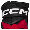 Guanti da hockey CCM JetSpeed FT8 Black/Red/White Senior