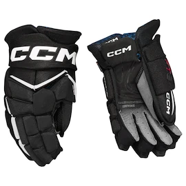 Guanti da hockey CCM JetSpeed FT8 Black/White Senior