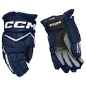 Guanti da hockey CCM JetSpeed FT8 Navy/White Senior