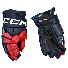 Guanti da hockey CCM JetSpeed FT8 Pro Navy/Red/White Senior