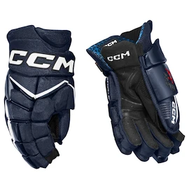Guanti da hockey CCM JetSpeed FT8 Pro Navy/White Senior