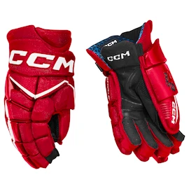Guanti da hockey CCM JetSpeed FT8 Pro Red/White Senior