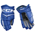Guanti da hockey CCM JetSpeed FT880 Royal/White Senior