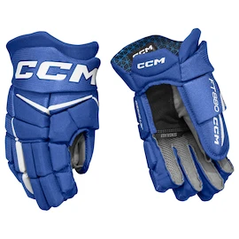 Guanti da hockey CCM JetSpeed FT880 Royal/White Senior