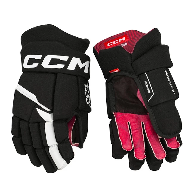Guanti da hockey CCM Next Black/White Senior