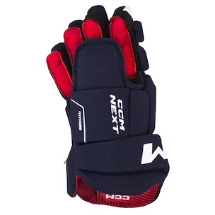 Guanti da hockey CCM Next Navy/White Senior 15 pollici
