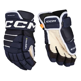 Guanti da hockey CCM Tacks 4 ROLL PRO 3 Navy Senior