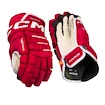 Guanti da hockey CCM Tacks 4 ROLL PRO 3 Red Senior