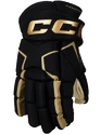 Guanti da hockey CCM Tacks AS 580 black/gold Senior