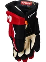 Guanti da hockey CCM Tacks AS 580 black/red/white Senior