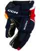Guanti da hockey CCM Tacks AS-V navy/red/white Junior