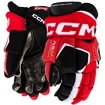 Guanti da hockey CCM Tacks AS-V PRO Black/Red/White Junior