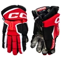 Guanti da hockey CCM Tacks AS-V PRO Black/Red/White Junior