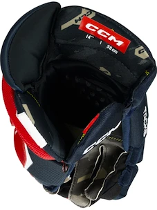 Guanti da hockey CCM Tacks AS-V PRO Navy/Red/White Junior