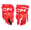 Guanti da hockey CCM Tacks AS-V PRO Red/White Junior