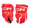 Guanti da hockey CCM Tacks AS-V PRO Red/White Junior