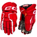 Guanti da hockey CCM Tacks AS-V red/white Senior