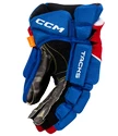 Guanti da hockey CCM Tacks AS-V royal/red/white Junior