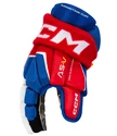 Guanti da hockey CCM Tacks AS-V royal/red/white Junior