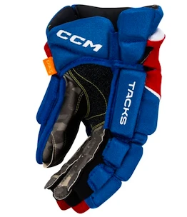 Guanti da hockey CCM Tacks AS-V royal/red/white Junior