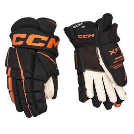 Guanti da hockey CCM Tacks XF 80 Black/Orange Senior