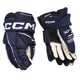 Guanti da hockey CCM Tacks XF 80 Navy/White Senior