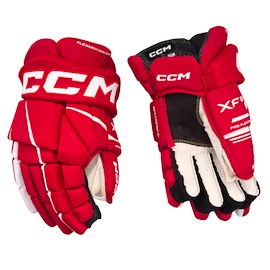 Guanti da hockey CCM Tacks XF 80 Red/White Senior