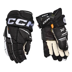 Guanti da hockey CCM Tacks XF Black/White Junior